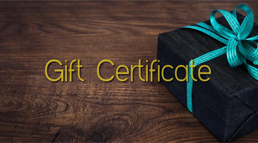 Gift Certificates