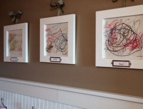 Display Personalized Child's Artwork