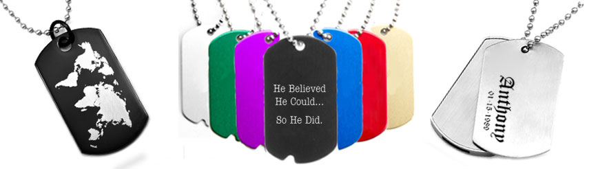 Custom Dog Tags for Men - Thoughtful Impressions