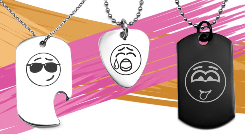 Emoji jewelry line from thoughtful impressions