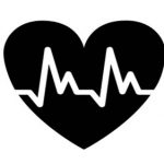 Heart Skip Beat Engraved Symbol