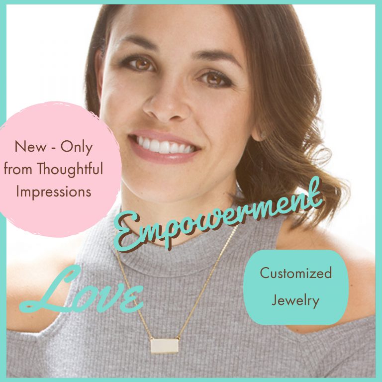 new customized jewelry from thoughtful impressions