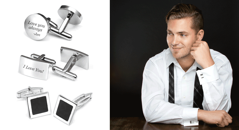 personalized cufflinks from thoughtful impressions