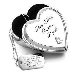 trust and pray engraved gifts