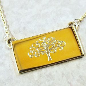 tree of life necklace custom engraved